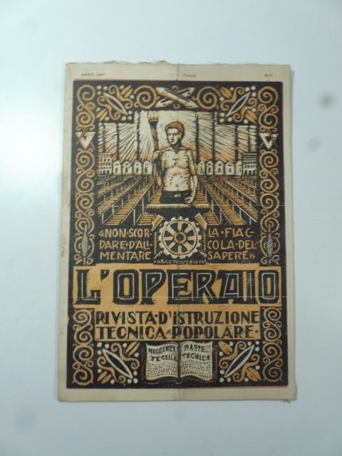 L'operaio. Rivista d'istruzione tecnica popolare, Biella, 15 giugno 1927